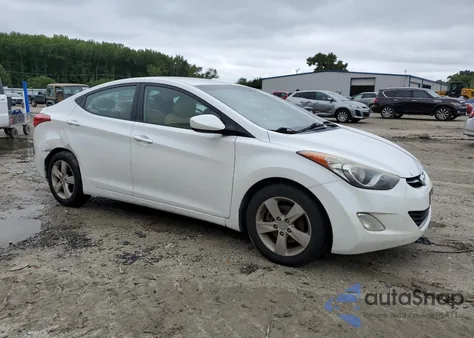 2012 Hyundai Elantra Gls из США, поврежденный, VIN 5NPDH4AE2CH114844
